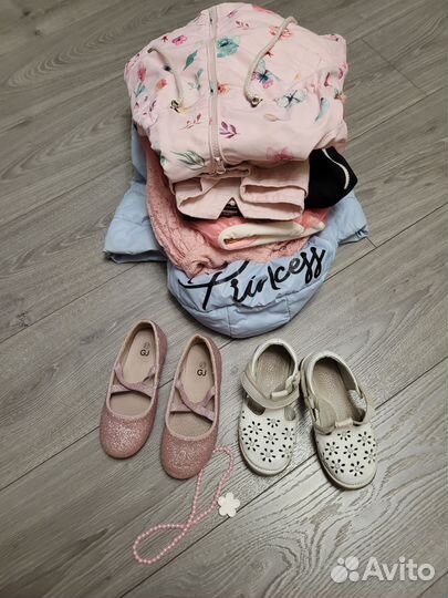 Вещи пакетом на девочку 3-4 лет
