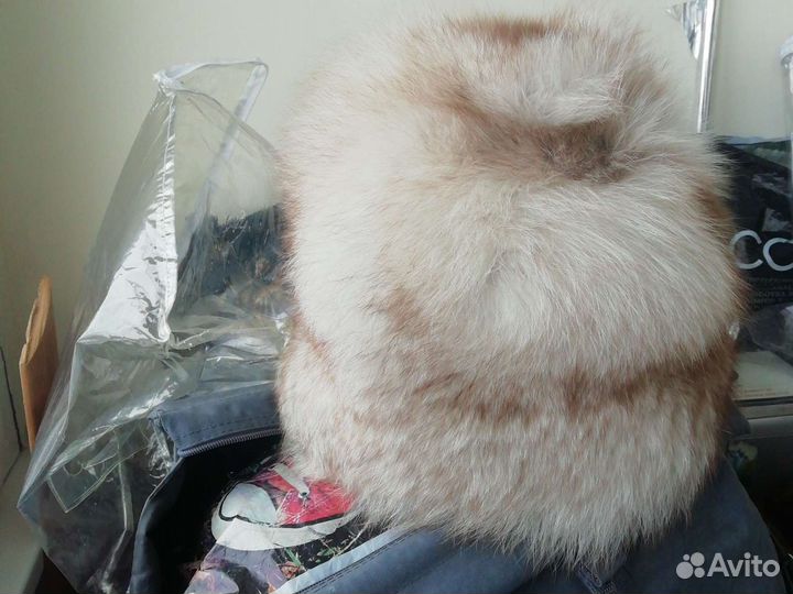 Шапка песец