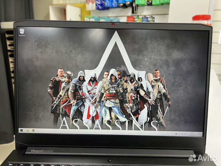 Lenovo Gaming 144Гц Ryzen 5-5600H 16Gb RTX3050 4Gb