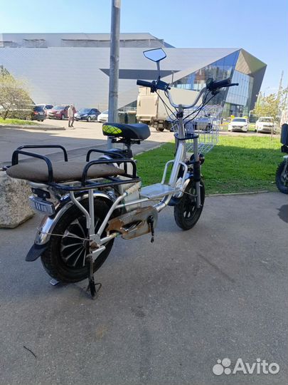 Электро велосипед монстр