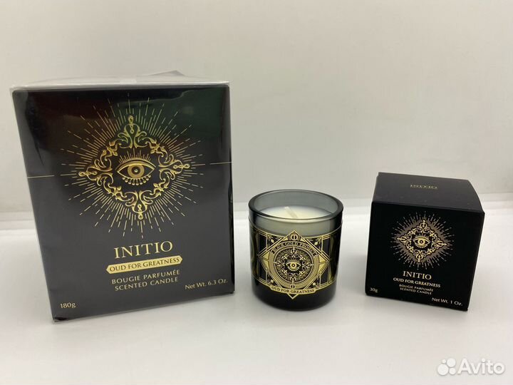Свеча Initio Oud For Greatness 30gr-180gr оригинал