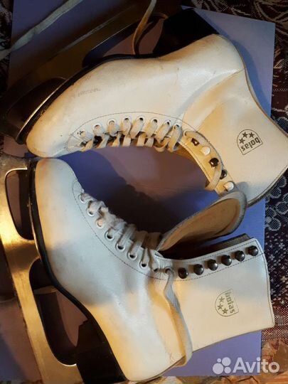 Коньки женские botas ретро