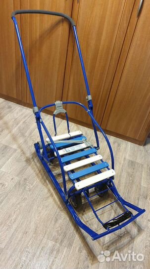 Санки с колесами