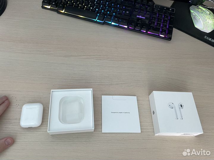 Наушники apple airpods 2