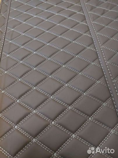 3d коврики из экокожи Man TGA широкая кабина