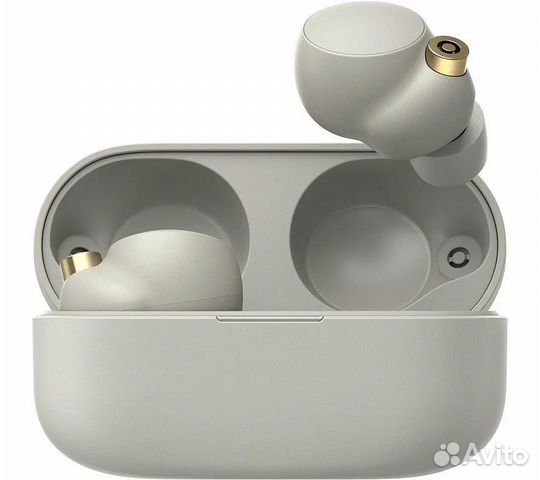 Наушники Sony WF-1000XM4, серебристый