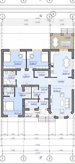 Дом 161,4 м² на участке 7,7 сот.