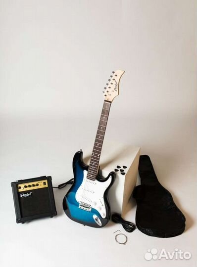 Комплект до 8 в 1 Электрогитара Комбик Аксессуары