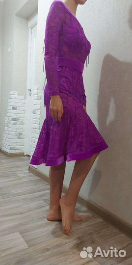 Платье для бальных танцев, латина