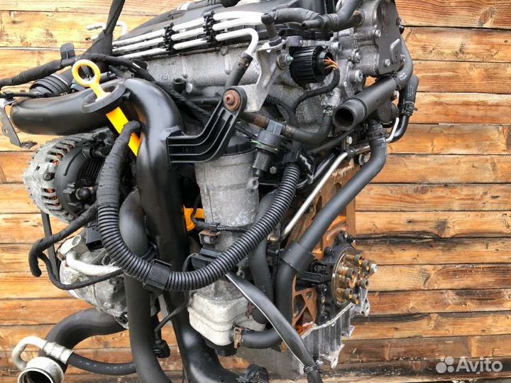 Двигатель volkswagen touran 1 BXF 1.9 дизель 2008