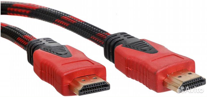 Шнур hdmi-hdmi плетеный, 15 метров, v1.4, новый