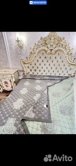 Хлопковое покрывало плед 150-200 200-230