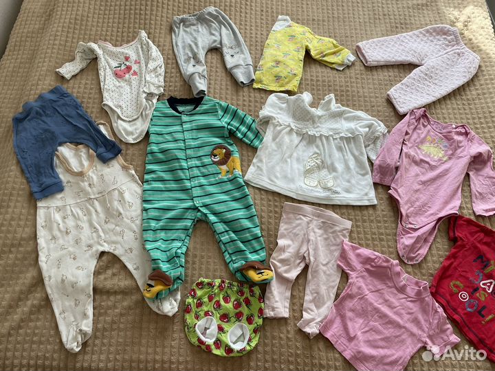 Вещи пакетом на девочку