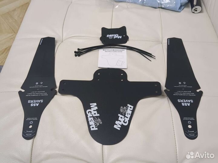 Пластиковые крылья для велосипеда