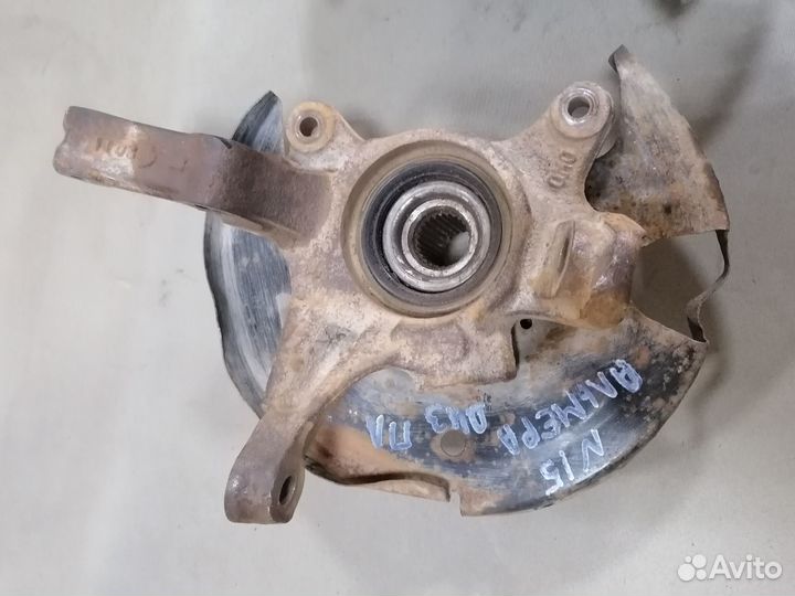 Кулак поворотн.перед.Nissan almera N15 CD20 1997