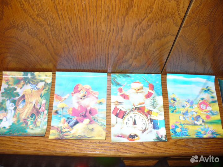 Открытки 3D советского периода