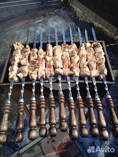 Шампура двойной