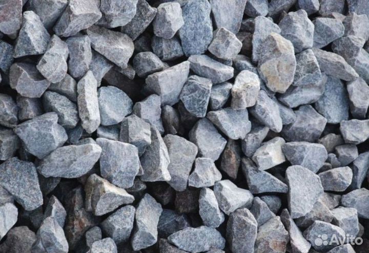 Щебень известковый 40-80