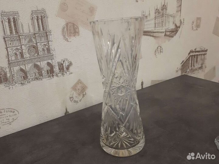Хрустальная ваза, подсвечник СССР