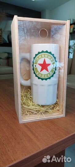 Коробка подарочная деревянная Собственная мастерск