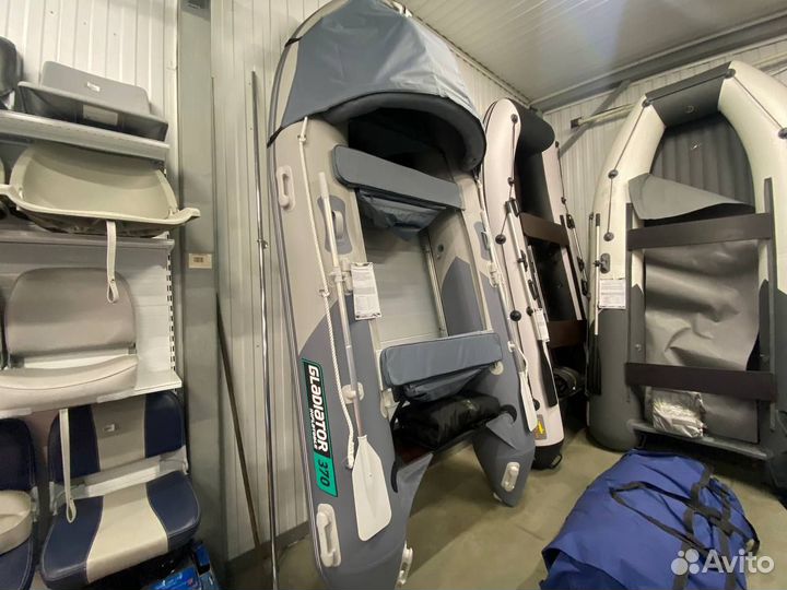 Надувная лодка gladiator C370AL