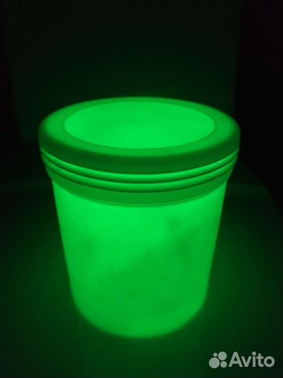 Люминофор люмоген зеленый (светящийся порошок)