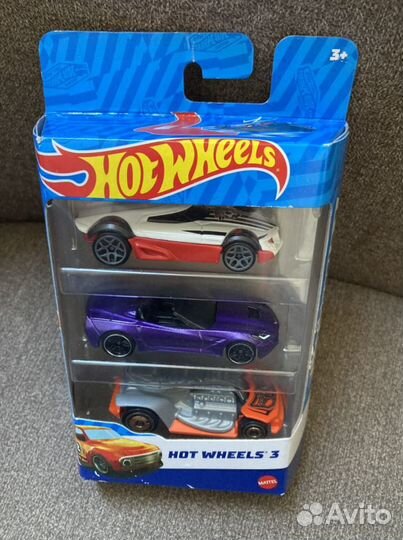 Машинки hot weels 3
