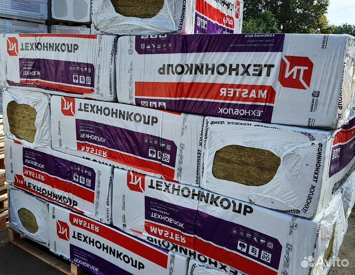 Утеплитель Технониколь Техноблок Стандарт 45 кг/м3