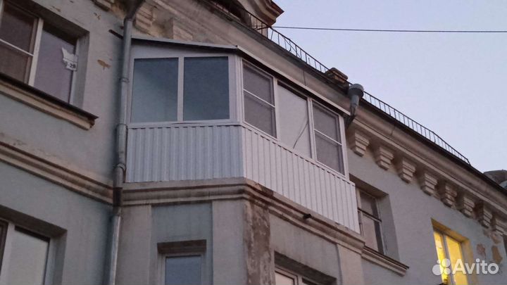 Остекление балконов и лоджий под ключ