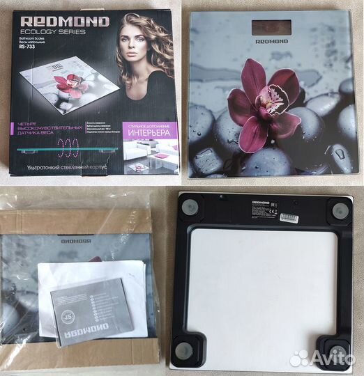Весы напольные Redmond RS-733 орхидея