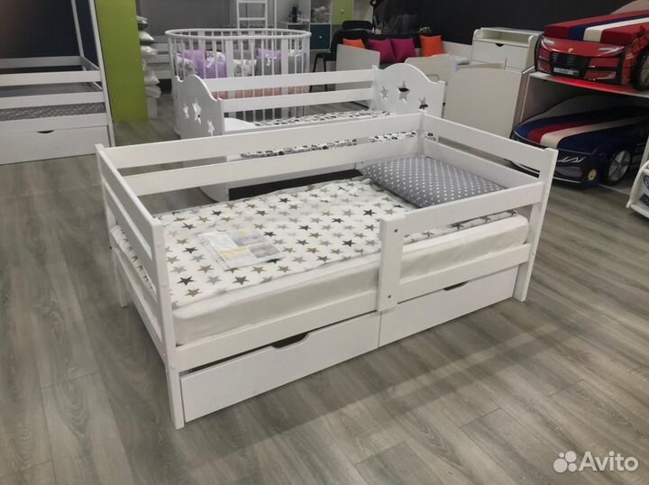 Детская кровать из Березы