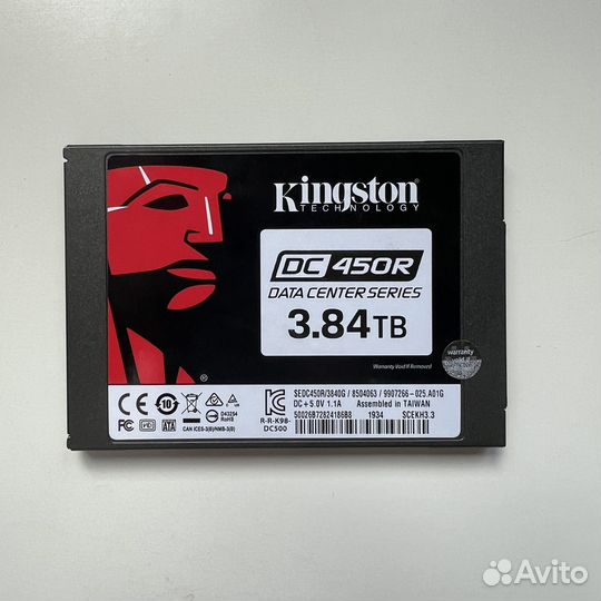 Накопитель SSD Kingston sata-III 3.84TB sedc450R