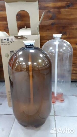 Емкость пэт 30 литров кега