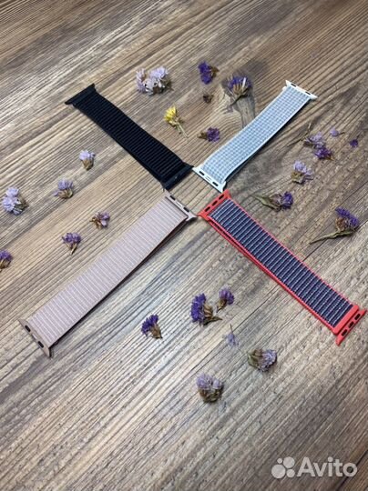 Ремешок тканевый для Apple Watch 38/40/41/42/44/45