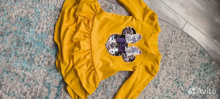 Трикотажное платье для девочки