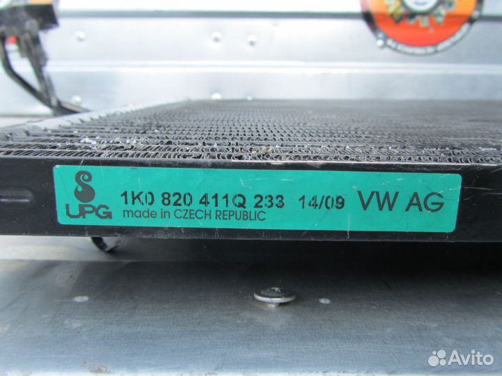 Радиатор кондиционера Octavia A5 Golf 5 Jetta 5