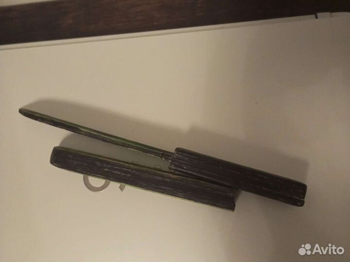 Нож танто из standoff 2 малахит деревянный