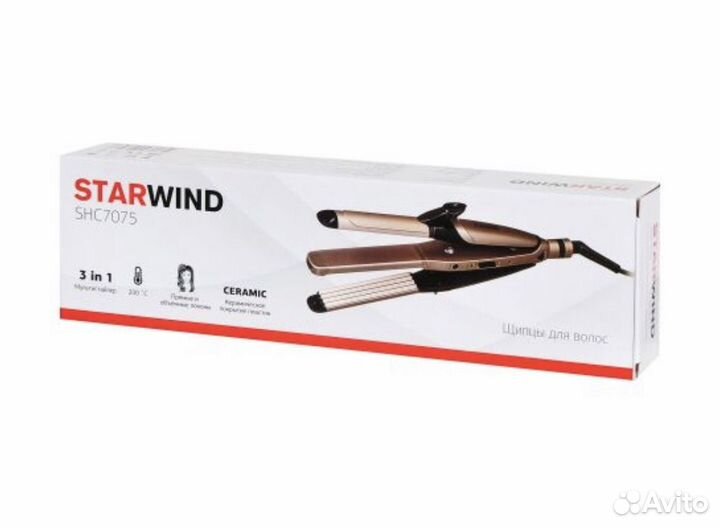 Выпрямитель для волос, плойка, гофре