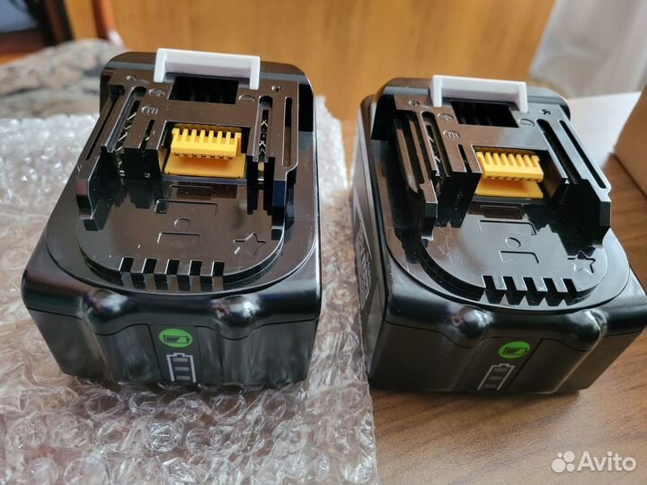 2 шт BL1860 18V 9.0Ah Аккумуляторы Makita