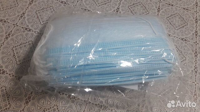 Маска медицинская одноразовая