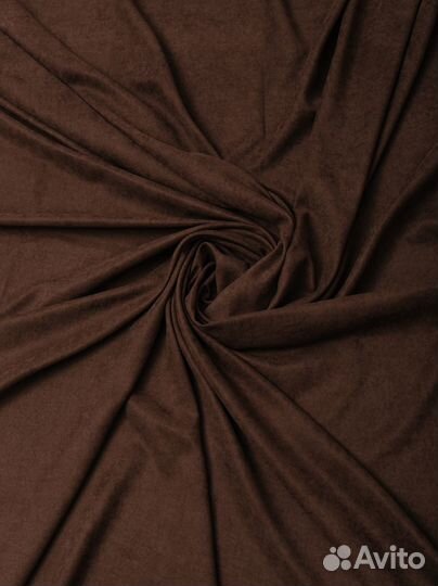 Готовый комплект штор велюр-канвас