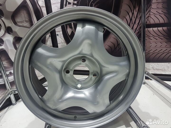 Штампованные диски R16 тзск LADA Xray Серебро