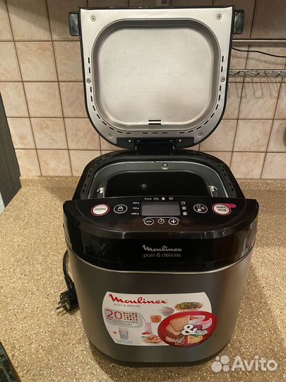 Хлебопечка moulinex pain&delices