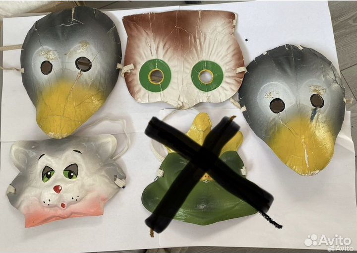 Маска новогодняя СССР