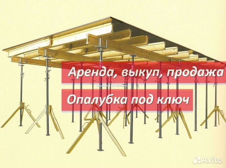 Опалубка перекрытия бу