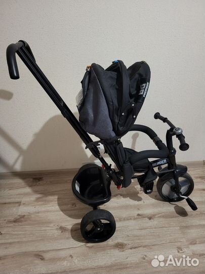 Детский велосипед коляска с ручкой