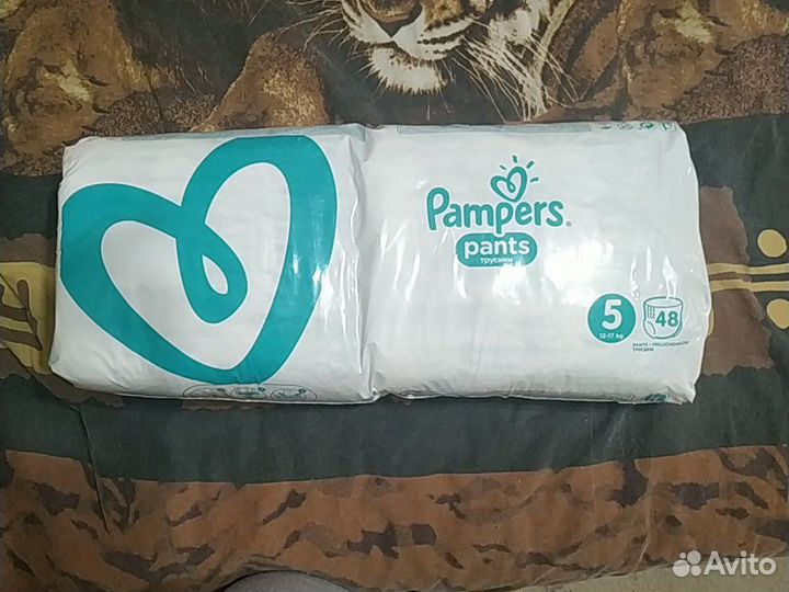 Pampers 5 трусики