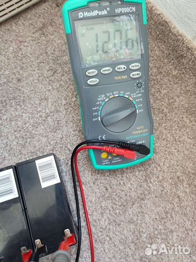 Аккумулятор гелевый 12v 1,2ач б/у