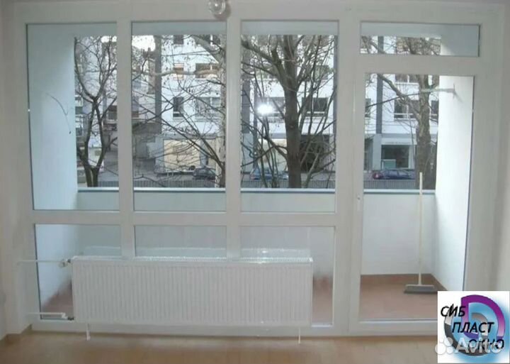 Окно пвх французское