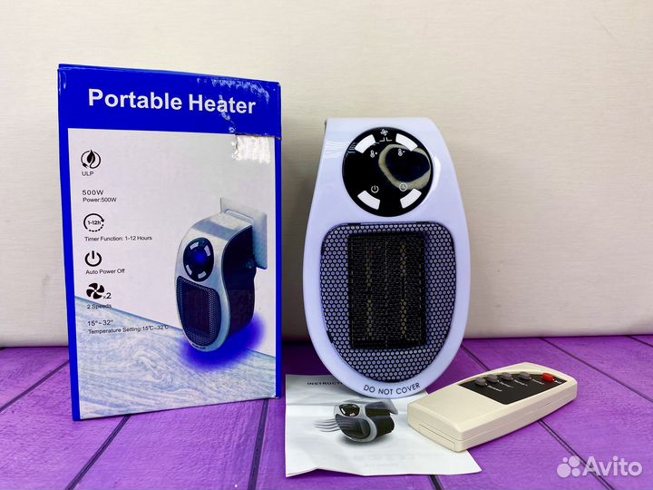 Тепловентилятор электро Portable Heater 800 Вт